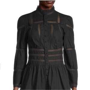 Maje Beautiful Black Short Jumpsuit